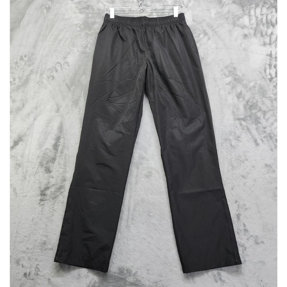 Augusta Sportswear Pants Womens Size M Black‎ Athletic Zip Leg Water-Resistant